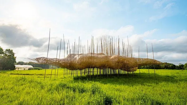 2020 桃園地景藝術節登場！竹編迷宮、竹下秋千等 28 組藝術作品，構竹未來城市想像