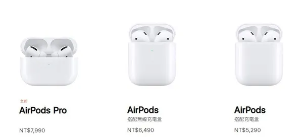 Airpods價格