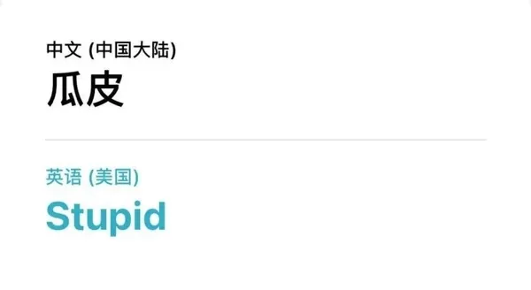 IOS14翻譯