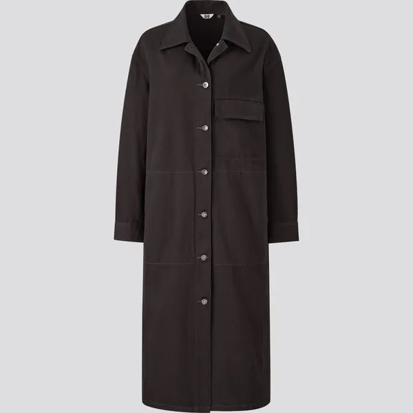 UniqloU_女裝 U牛仔襯衫式大衣_NT$1,490_單品圖1.jpg