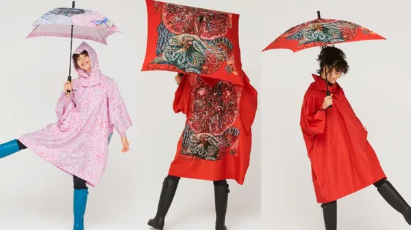 雨衣、雨具都有喵出沒！me ISSEY MIYAKE 聯乘藝術家橫尾美美 Mimi Yokoo 推「meow」特別系列