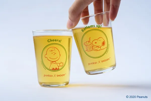 SNOOPY Meets Local 台味日常・啤酒杯組NT$ 350（7折，原價NT$ 500）.