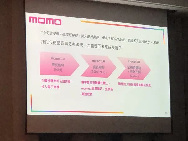 台灣大董事長蔡明忠演講