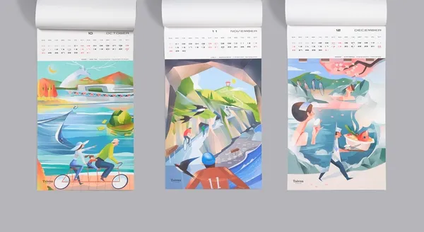 2021觀光局月曆7_國內版月曆-十月日月潭COME! BIKEDAY_十一月臺灣自行車登山王挑戰K