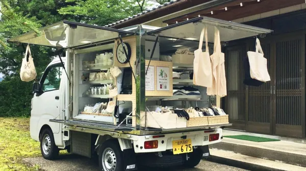 無印良品行動小卡車出動！服務偏遠地區，不只販售商品，更是在地人的生活交流站