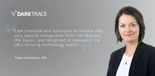 Darktrace CEO Poppy Gustafsson