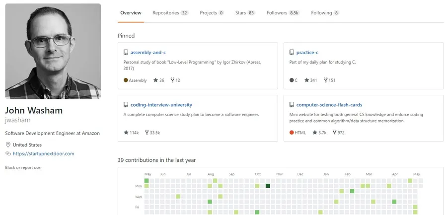 GitHub 上最勵志的自學教程：8 個月，從網頁前端到年收百萬Amazon軟體工程師