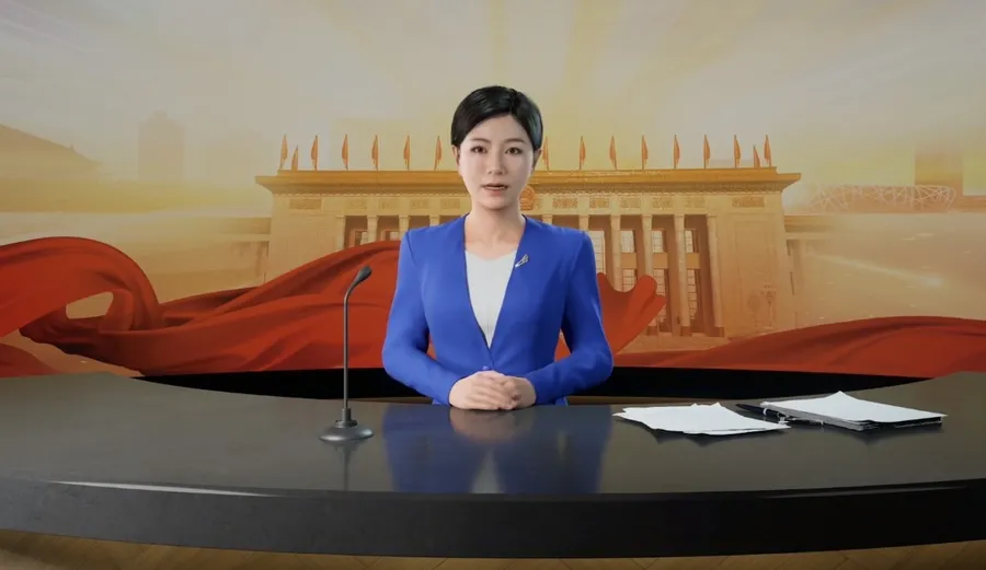 主持人飯碗難保？全球首個 3D 版 AI 合成主播亮相