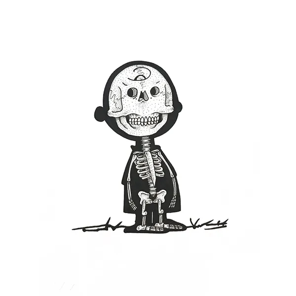 啟藝線上藝廊plzzzz10Peanut skeleton.jpg