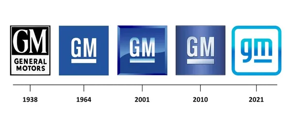 gm logo evolution2