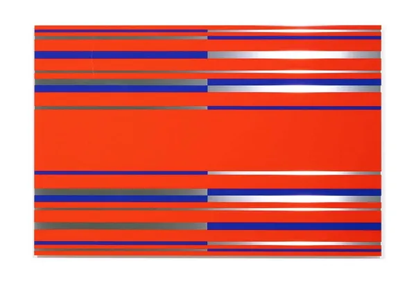 2021 佐藤可士和展_“ LINES” 2020噴漆 不銹鋼 鋁樹脂複合板160 x 240厘米.
