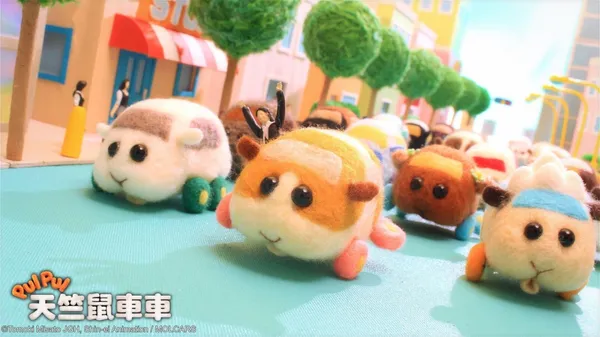 天竺鼠車車角色PUI PUI 