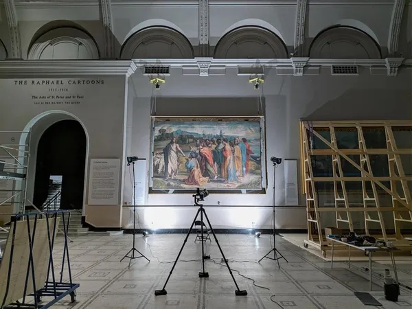 V&A 博物館 拉斐爾圖稿 © Factum Foundation for the V&A and 