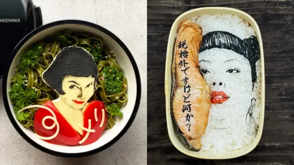 便當的藝術！廣島設計師巧手製作，渡邊直美、梵谷自畫像、《丁丁歷險記》化身便當盒裡的美景