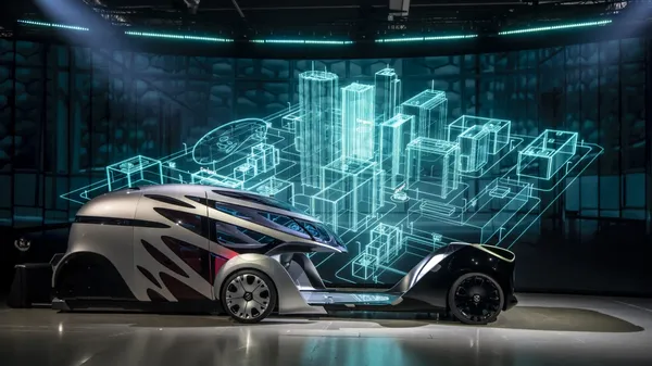 戴姆勒電動無人車Vision URBANETIC