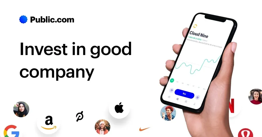 Robinhood 最大對手 Public.com 結合社交與股票，朝虛擬貨幣交易邁進！