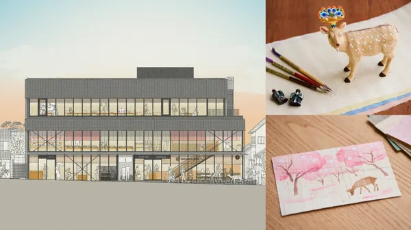 中川政七商店「鹿猿狐BUILDING」4月開幕！首座複合式商場，聯手米其林一星餐廳 Sio 新店、猿田彥咖啡