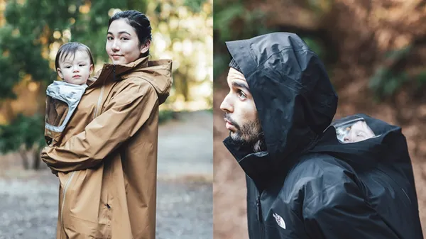雨衣開外掛！THE NORTH FACE 推出首款育兒雨衣，中性設計男女都適用