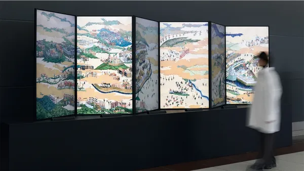 古畫屏風動起來！3D 建模、人群模擬技術打造像素動畫版「關原之戰」，翻轉視角為「無主角的群像劇」