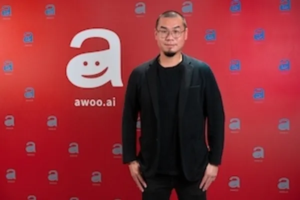 【新聞稿照片2】awoo阿物科技今(25日)舉辦記者會，創辦人暨執行長林思吾正式宣布完成品牌再造工程