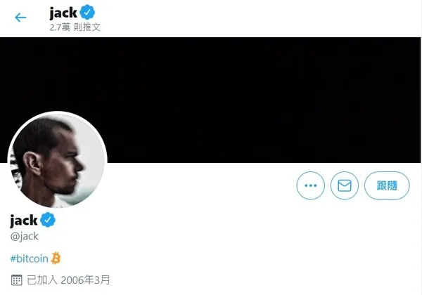 推特執行長Jack Dorsey