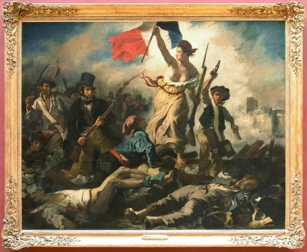 羅浮宮館藏數位化_La Liberté guidant le peuple (28 juillet 