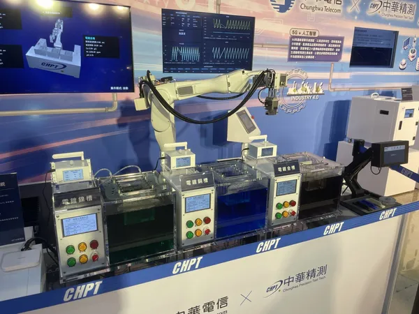 中華電信、中華精測5G專網-智慧製造