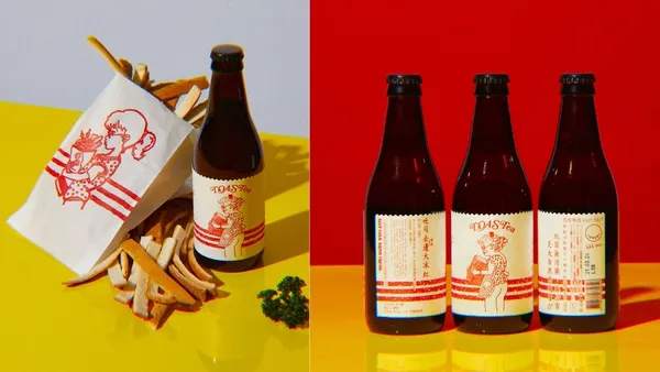 剩食吐司邊釀造！酉鬼啤酒新品「吐司去(掉的)邊大冰紅」：吐司感麥香、阿薩姆茶韻入酒
