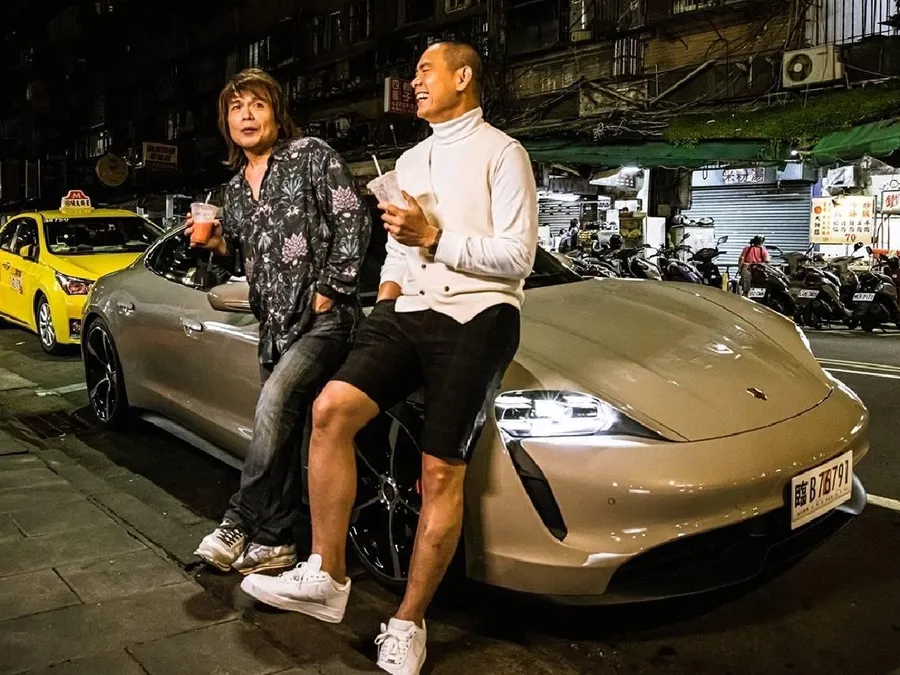 K董、A-Lin都來助攻！保時捷豪華電動車行銷怎麼玩？找伍佰當YouTuber開公路節目