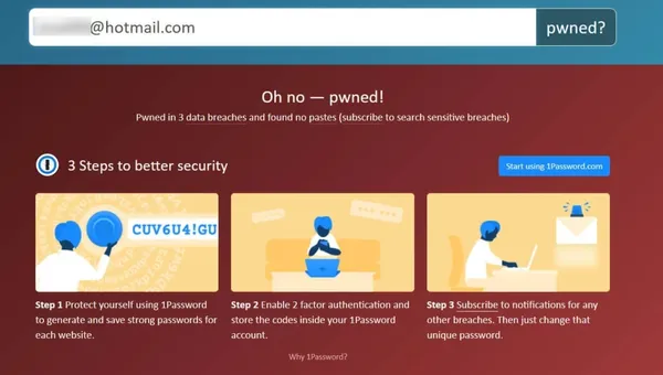 Have I Been Pwned？