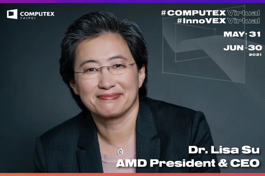 AMD蘇姿丰再度登COMPUTEX發表演講，6月1日揭露高效能運算產業發展觀察