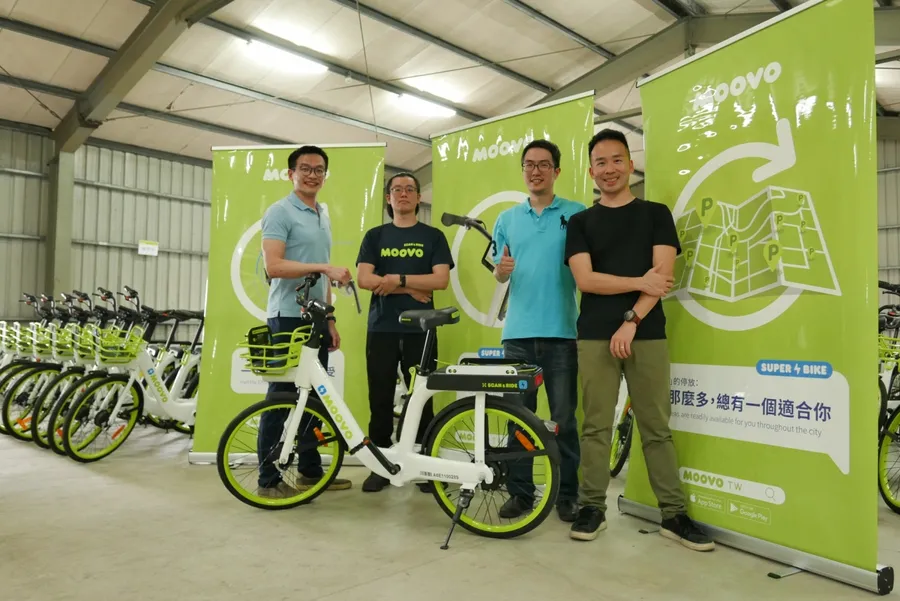 緯創助串接軟硬體供應鏈！運點科技打造無樁共享電輔車 Moovo，欲掀起微交通新一波革命風潮