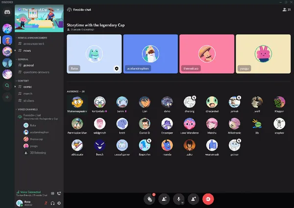 Discord Stage Channel