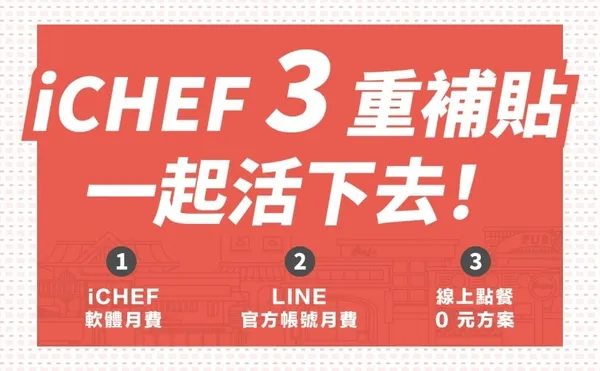 iCHEF三重補貼