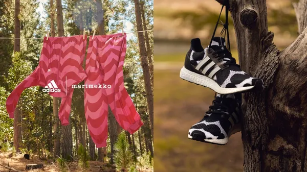 adidas、marimekko 首度聯名！兩款經典印花延伸出機能服飾、洋裝、鞋款、包袋、毛巾，6 月開賣