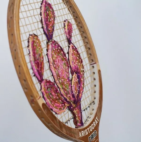 球拍刺繡 Danielle Clough 6