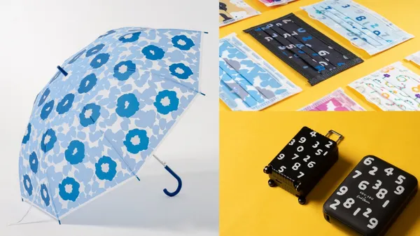 7-11、SOU・SOU 聯名再登場！3 款雨傘、8 款口罩，還有迷你行李箱造型的無線耳機及實用提袋