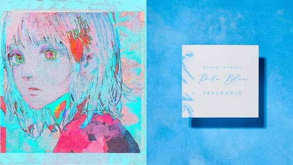 米津玄師「Pale Blue」單曲包裝設計！以淡藍色詮釋大人們的戀愛心情、遇水才能看見的神秘插畫小卡