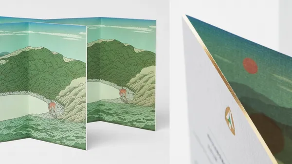 最美登山證書開放申請！葉忠宜設計 × 鄒駿昇插畫 「嘉明湖國家步道登山證書」化身收藏記憶的絕美屏風