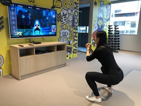Uniigym 以 AI運動體感科技,結合5G運算與體感偵測技術 Uniigym, Ai based
