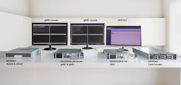 新聞照片1 ：在經濟部技術處支持下，工研院研發臺灣首套符合5G O-RAN標準之智慧基站網管系統（5