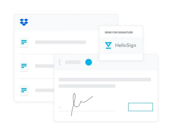 【新聞照片3】HelloSign 可輕鬆建立具法律效力的電子簽章，並於 Dropbox 中追蹤合約簽