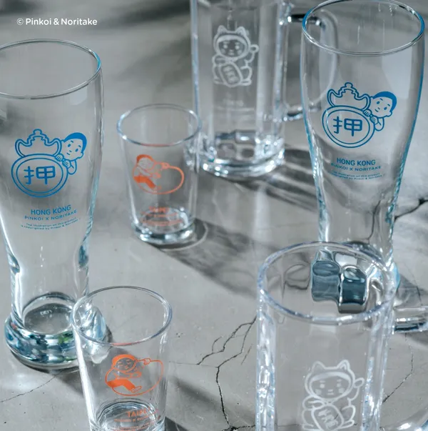 Pinkoi x Noritake 啤酒杯套裝NT$ 1,649(85折，原價NT$ 1,939)_
