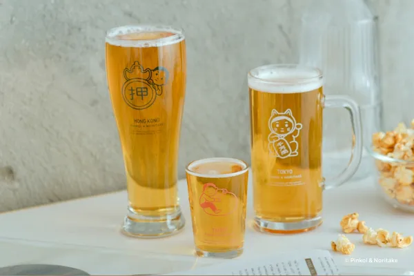 Pinkoi x Noritake 啤酒杯套裝NT$ 1,649(85折，原價NT$ 1,939)_