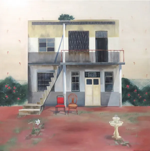 周芳聿 2021 一種老派的浪漫 70x70cm Acrylic.JPG