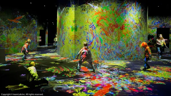 2021台灣teamLab《未來遊樂園》重點作品、展區 ② 塗鴉自然：迷失、沉浸與重生.jpg