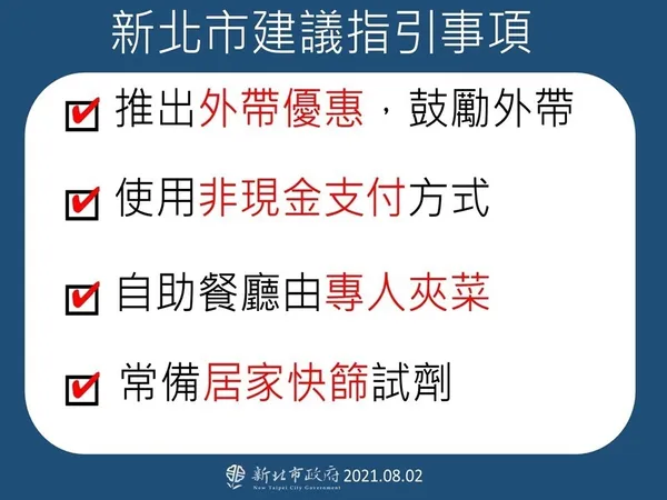 新北市開放內用