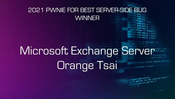 戴夫寇爾獲資安界奧斯卡 Pwnie Awards 最佳伺服器漏洞