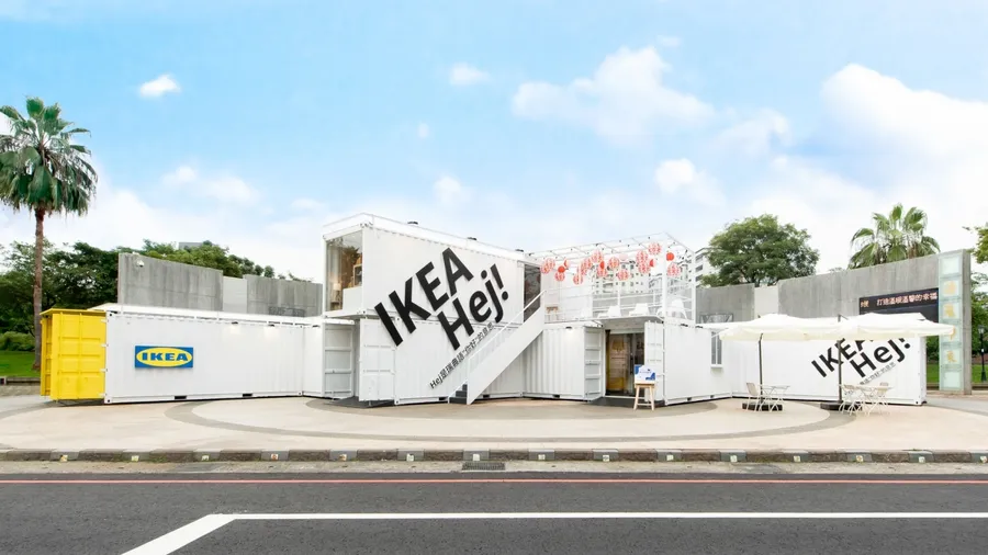 IKEA貨櫃屋！全球首間IKEA Hej行動商店在嘉義登場