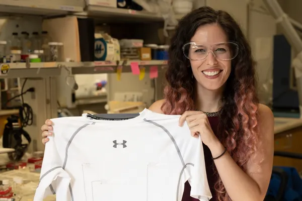 Smart clothing_carbon nanotube fibers